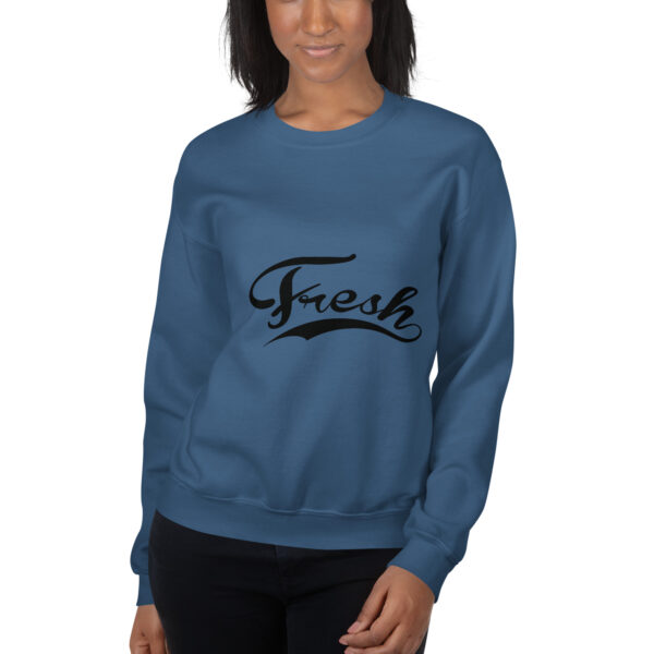 Unisex Sweatshirt dark logo Fresh - Image 8