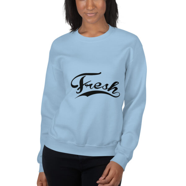 Unisex Sweatshirt dark logo Fresh - Image 14