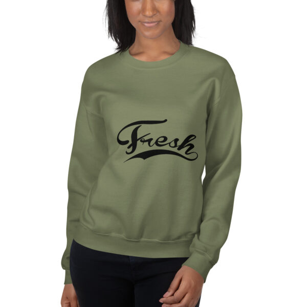 Unisex Sweatshirt dark logo Fresh - Image 11