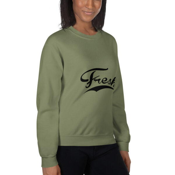 Unisex Sweatshirt dark logo Fresh - Image 13