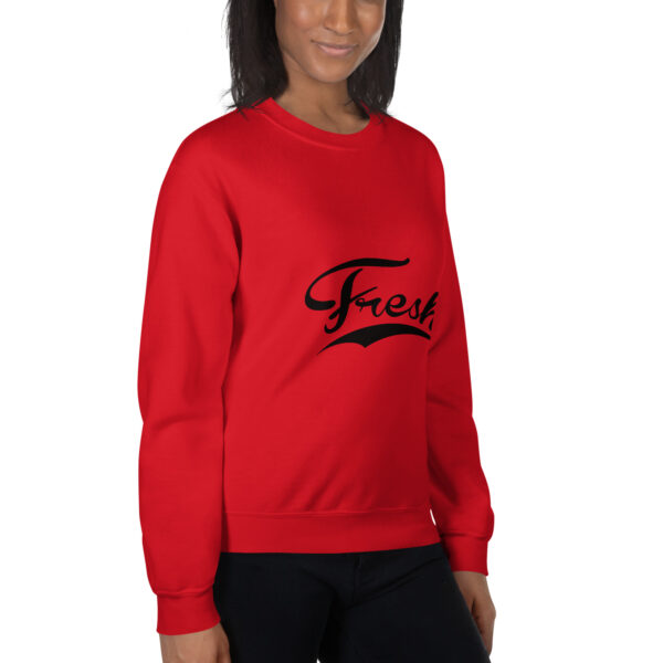 Unisex Sweatshirt dark logo Fresh - Image 4