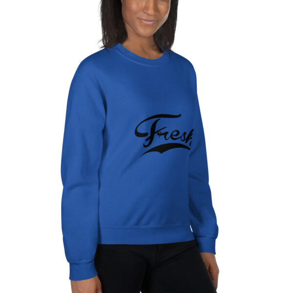 Unisex Sweatshirt dark logo Fresh - Image 7