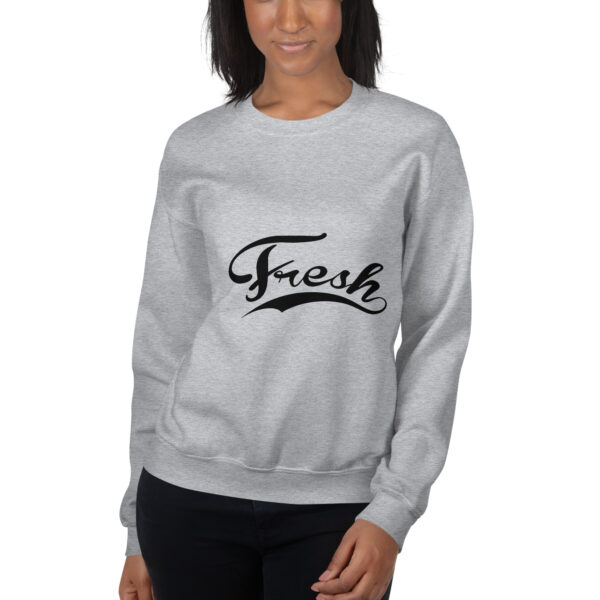 Unisex Sweatshirt dark logo Fresh - Image 17